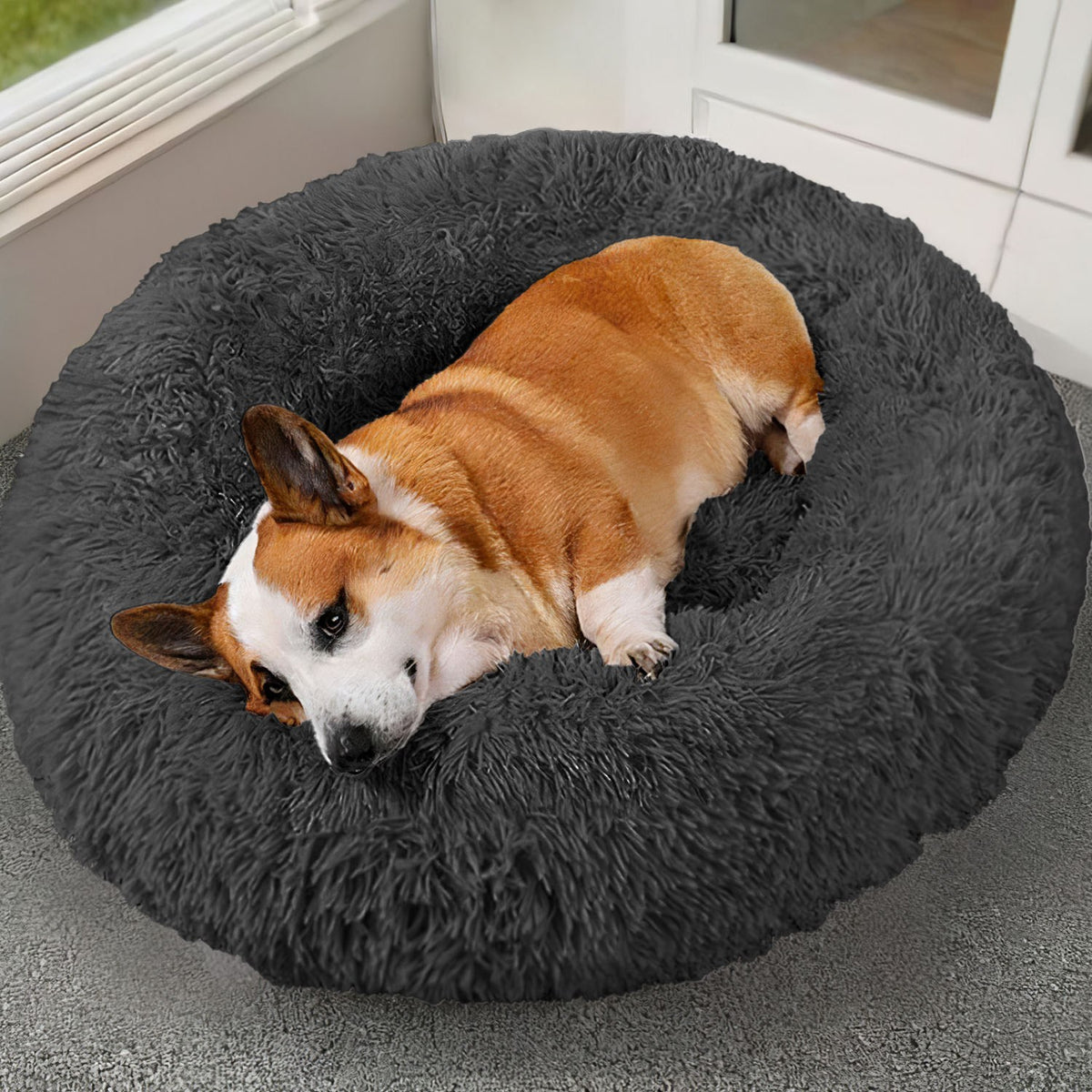 Pet Dog Bed Soft Warm Fleece Puppy Cat