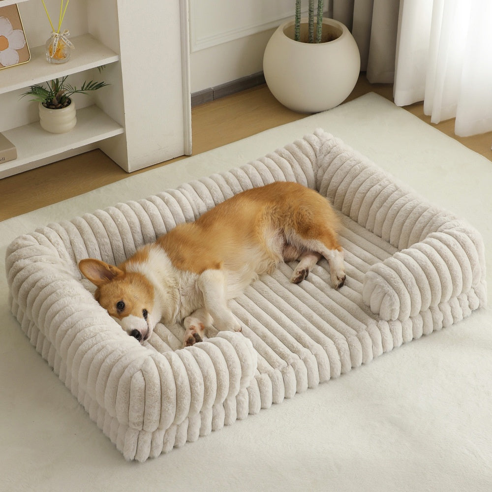 Warm Large Dog Bed Cozy Comfort for Dogs & Cats