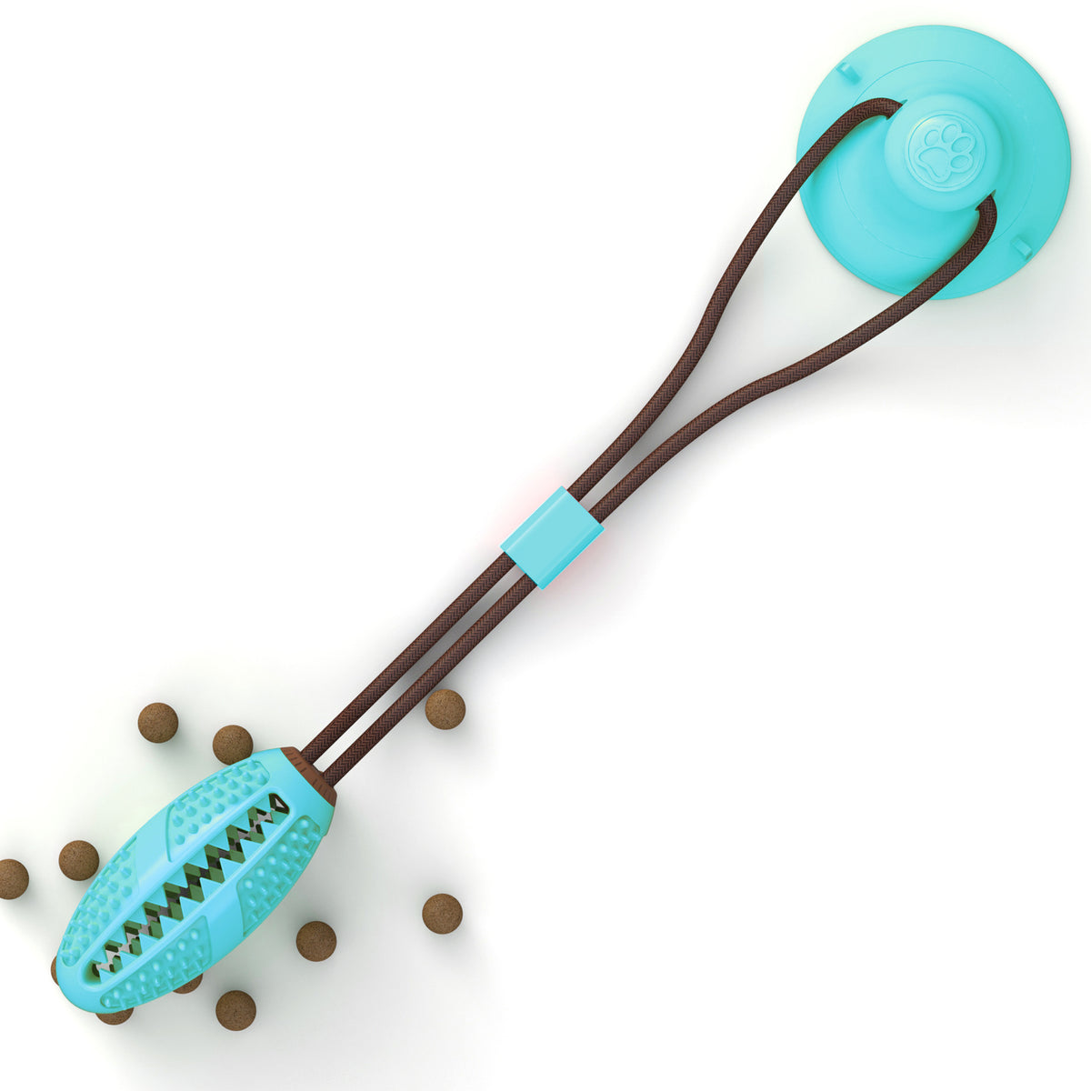 Dog Toys Silicon Suction Cup Tug Interactive