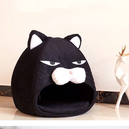 Cat House Bed Mat Sleeping Nest Pet Bed