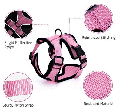 Escape Proof Cat Vest Harness And Car Seat Belt