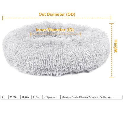 Pet Dog Bed Soft Warm Fleece Puppy Cat 