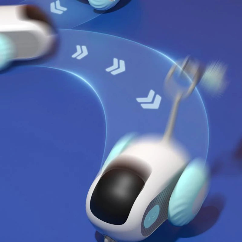 Remote Control Interactive Cat Car Toy USB Charging 