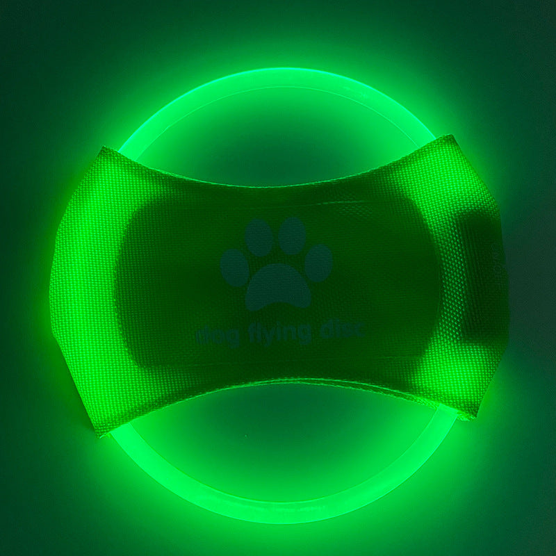 Dog Flying Discs Light Glowing LED 