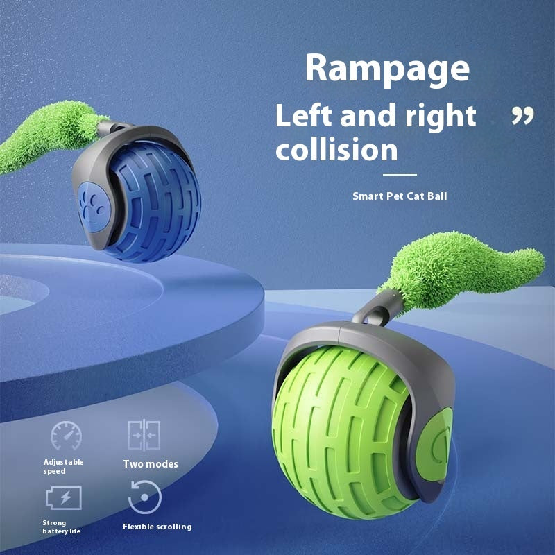 New Interactive Cat Toys Ball Auto Electric Rolling Ball Toys