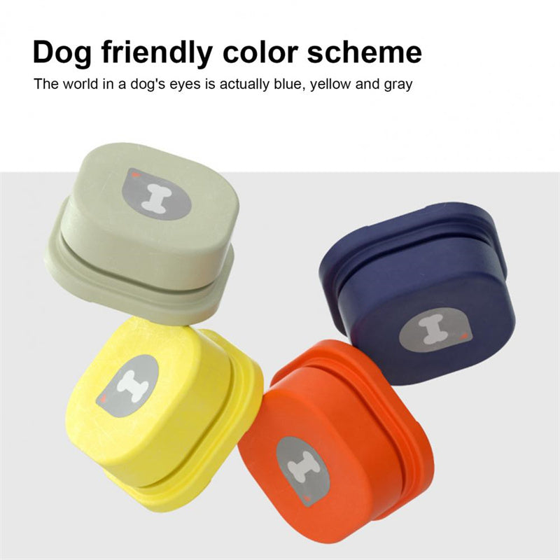 4 Colors Pet Communication Button One-click