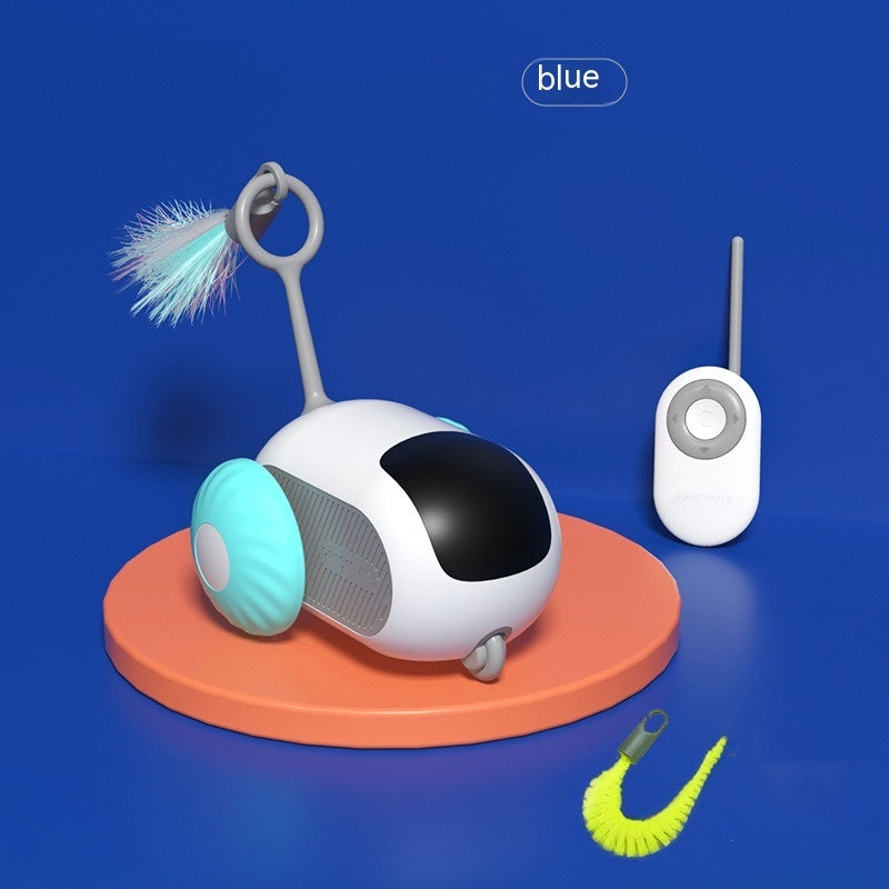 Remote Control Interactive Cat Car Toy USB Charging 