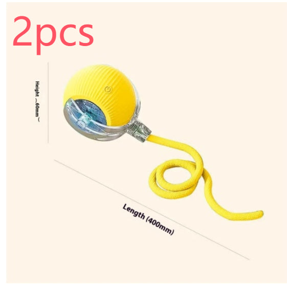 Electric Cat Toy Automatic Cat Ball Self-entertainment Rolling Ball