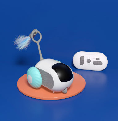 Remote Control Interactive Cat Car Toy USB Charging 