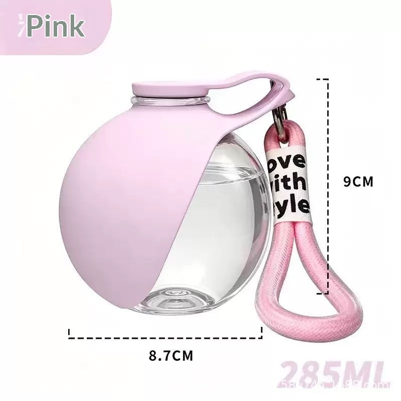 Creative Portable Outdoor Pet Stainless Steel Water Cup