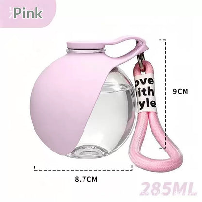 Creative Portable Outdoor Pet Stainless Steel Water Cup